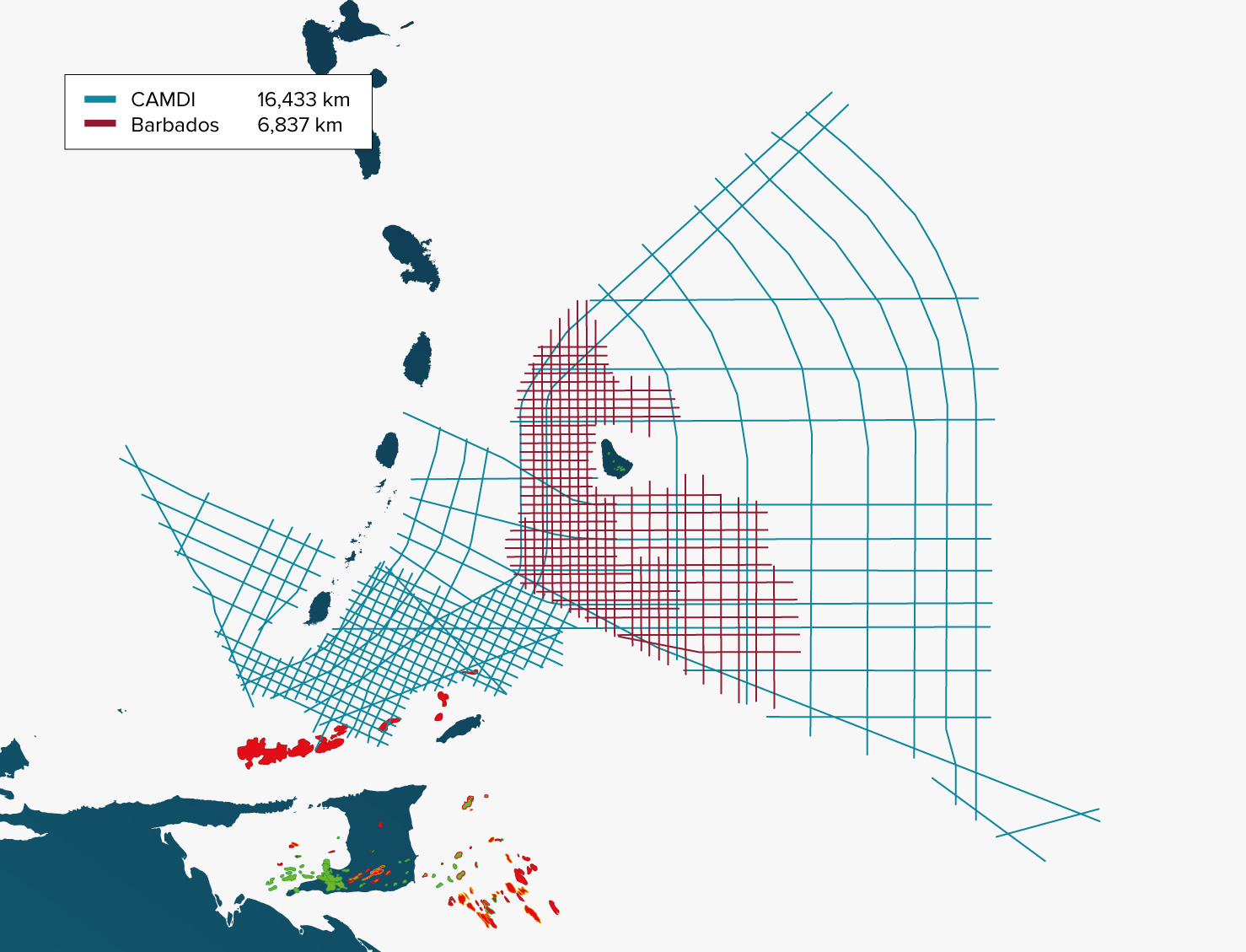 CAMDI and Barbados Map 2022