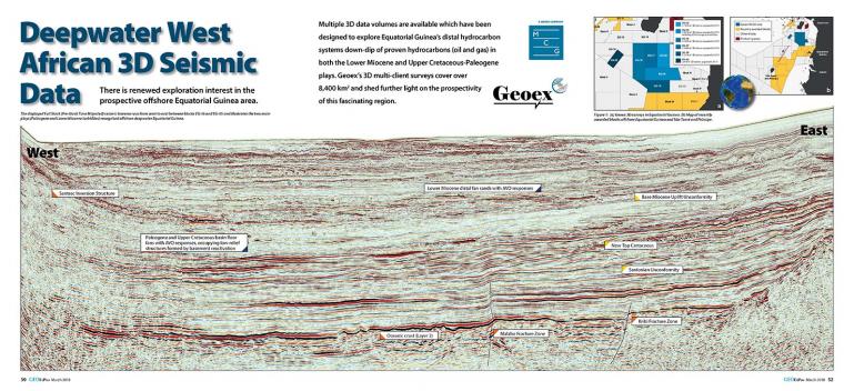 Deepwater West African 3D Seismic Data